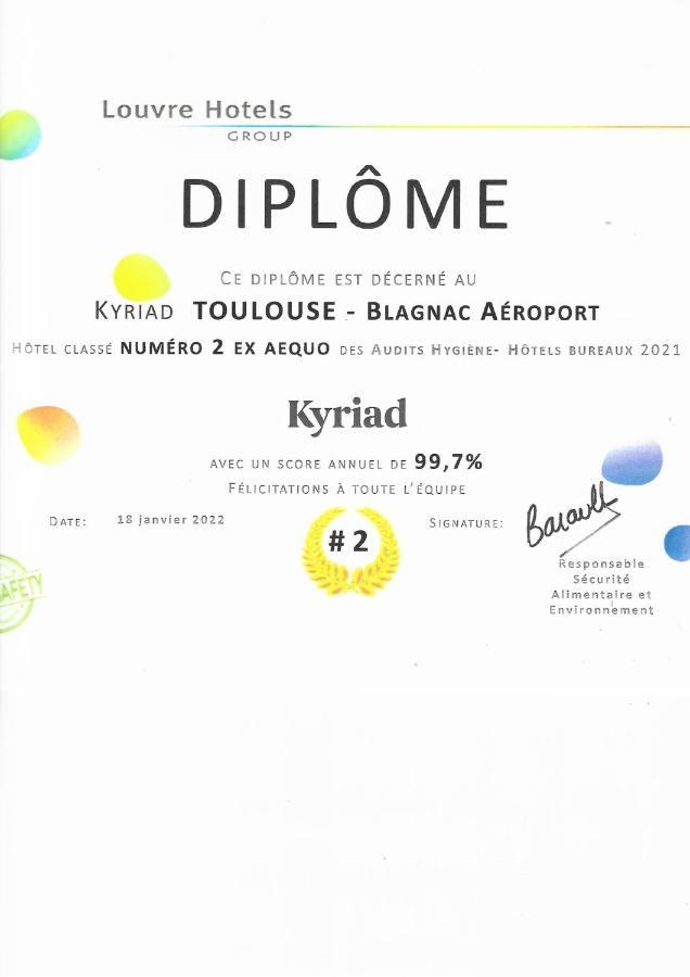 Kyriad Toulouse Blagnac Aeroport Dış mekan fotoğraf